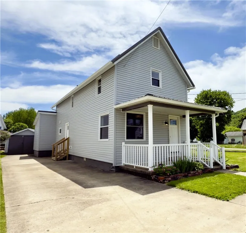 2-Story completely remodeled home with concrete driveway