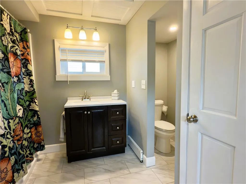 1st floor bathroom with laundry hook-up