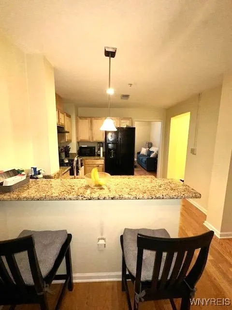 Breakfast bar.