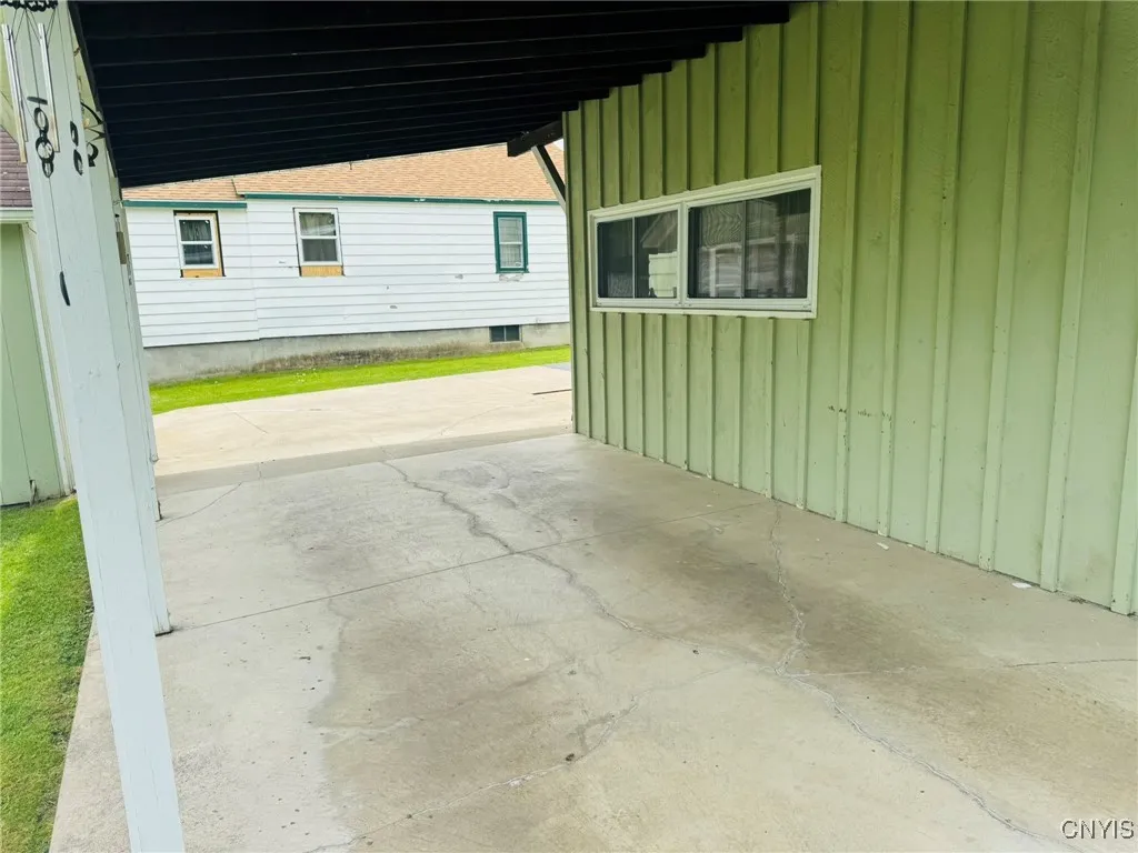 Covered Back Porch