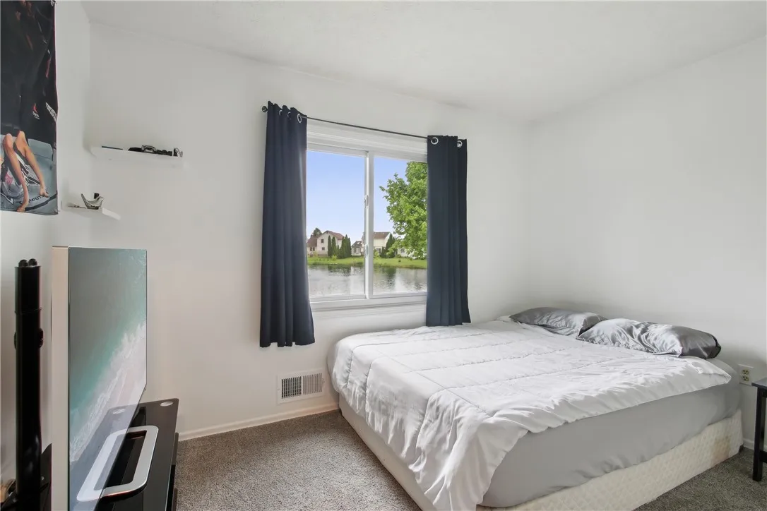 Bedroom 2 with Pond view