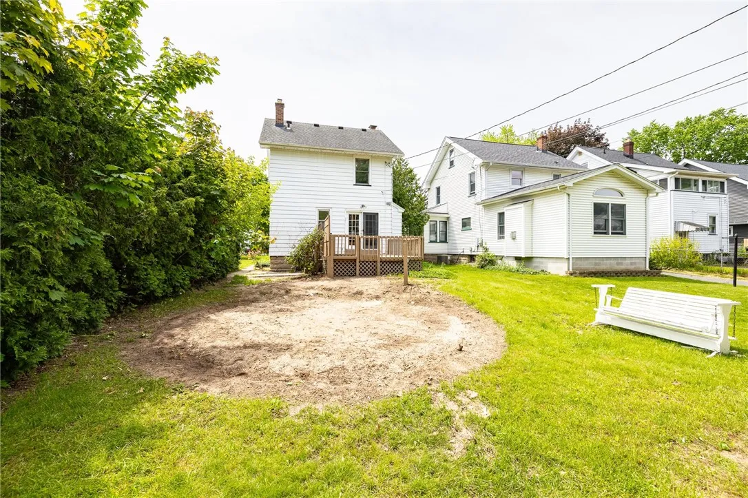 *Seller just removed above ground pool. Seller will provide grass seed at closing!*