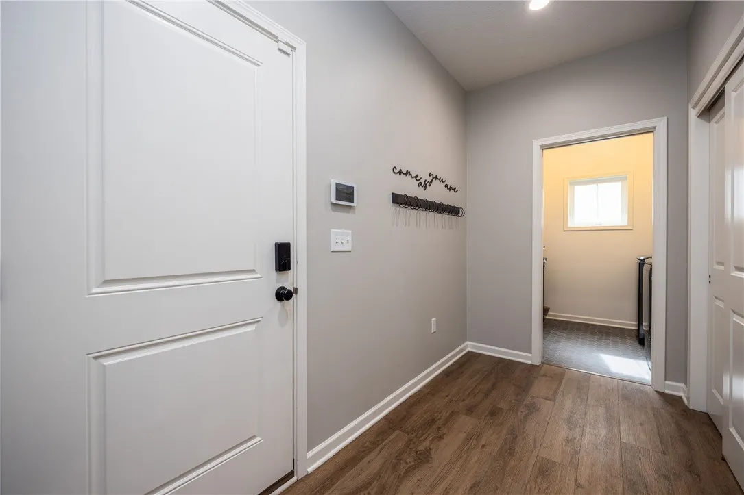 back hall (entry from garage)
