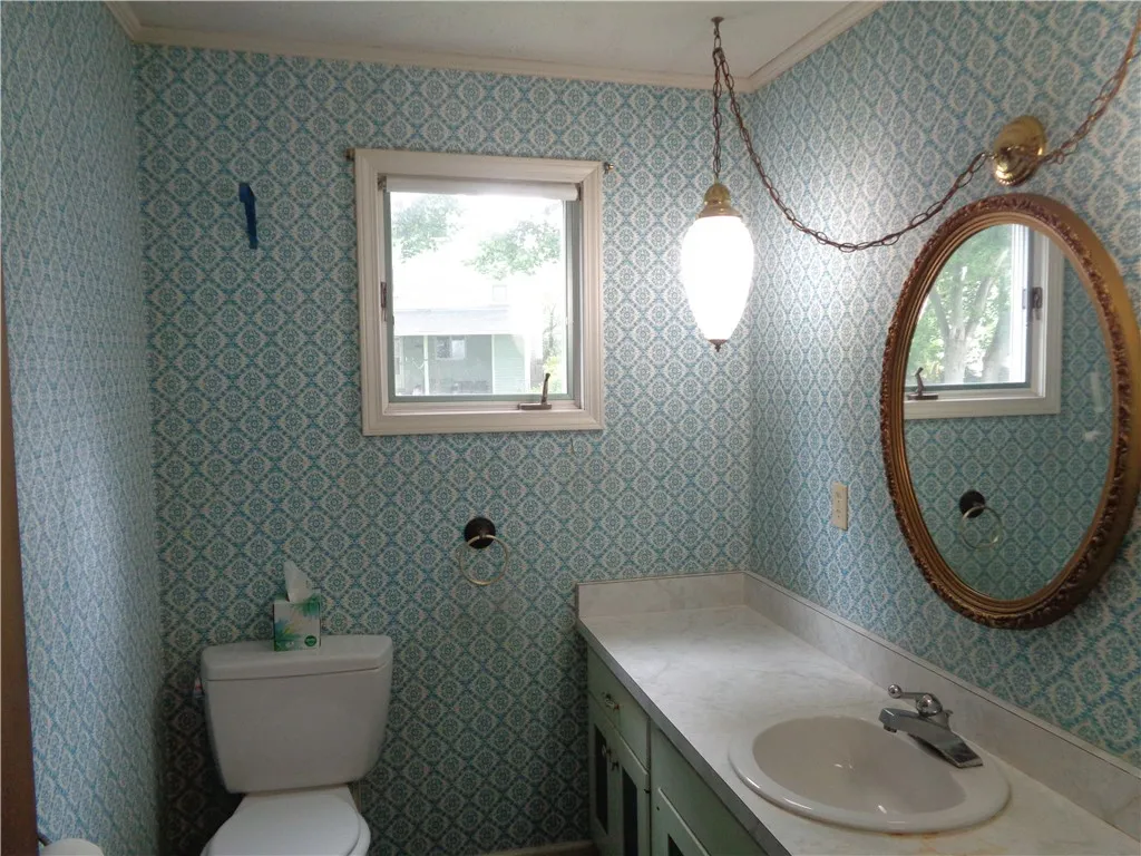 Half Bathroom on First Floor