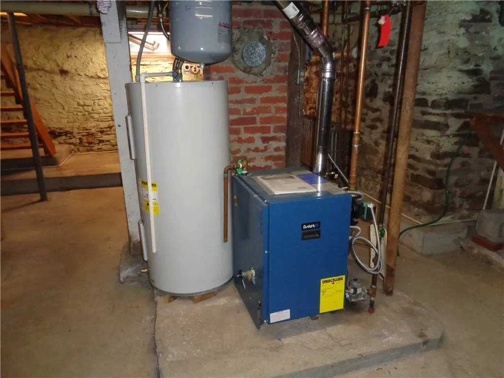 Newer Boiler and Water Heater