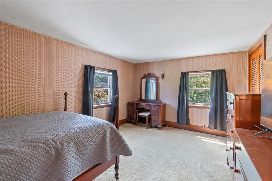 An upstairs bedroom! One of three
