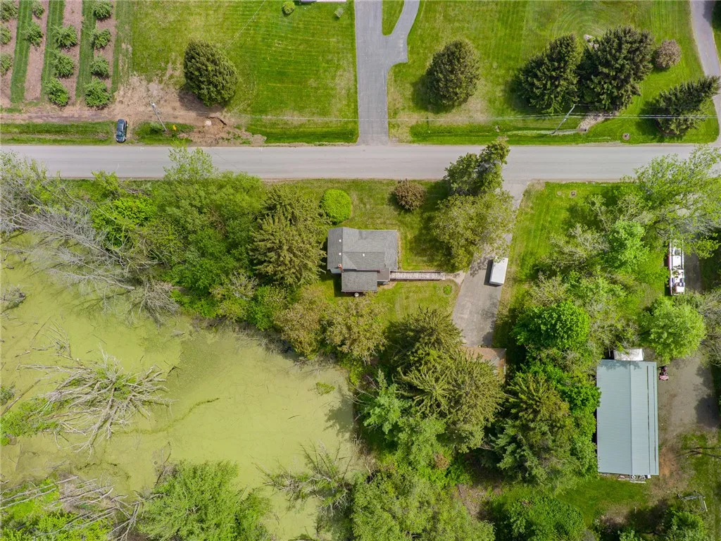 The layout on the 13+ acre parcel