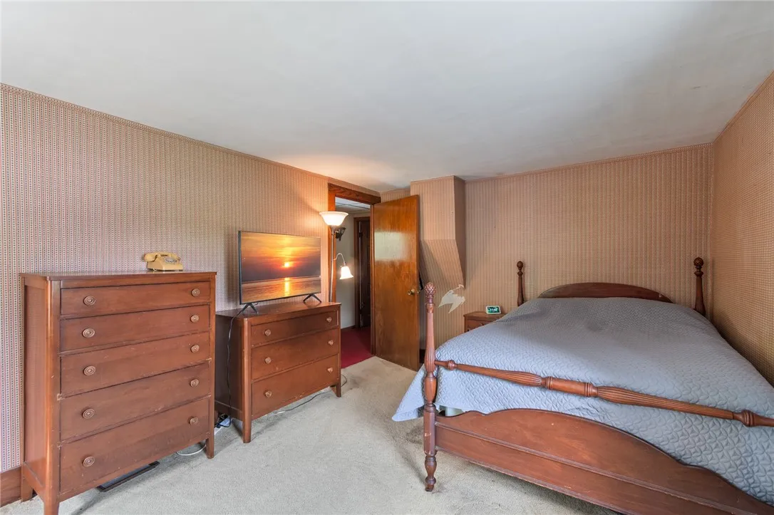 Upstairs bedroom- one of three with lots of closet space