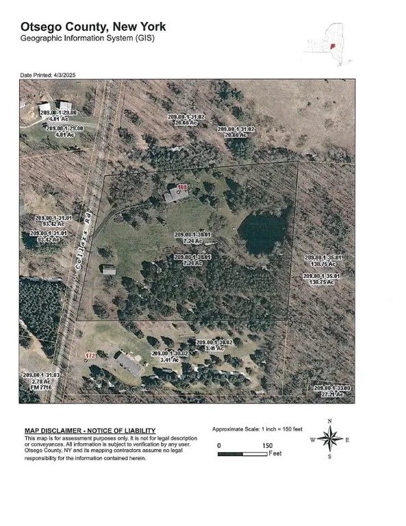 188 Collars Road, Milford, New York 13820, Milford, New York 13820, 3 Bedrooms Bedrooms, 10 Rooms Rooms,2 BathroomsBathrooms,Residential,For Sale,188 Collars Road, Milford, New York 13820,0,R1610613