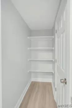 Walk in pantry off kitchen