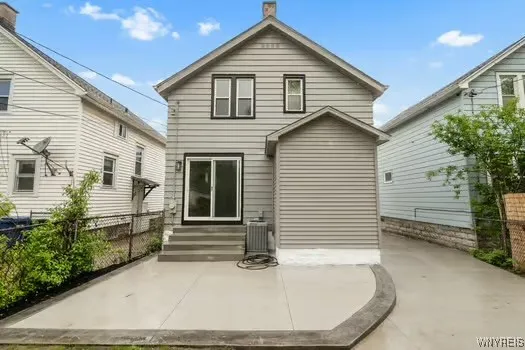 Brand new driveway and stamped concrete patio