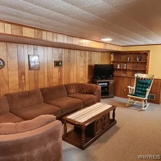 Basement family room
