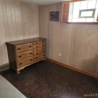 Bedroom in basement