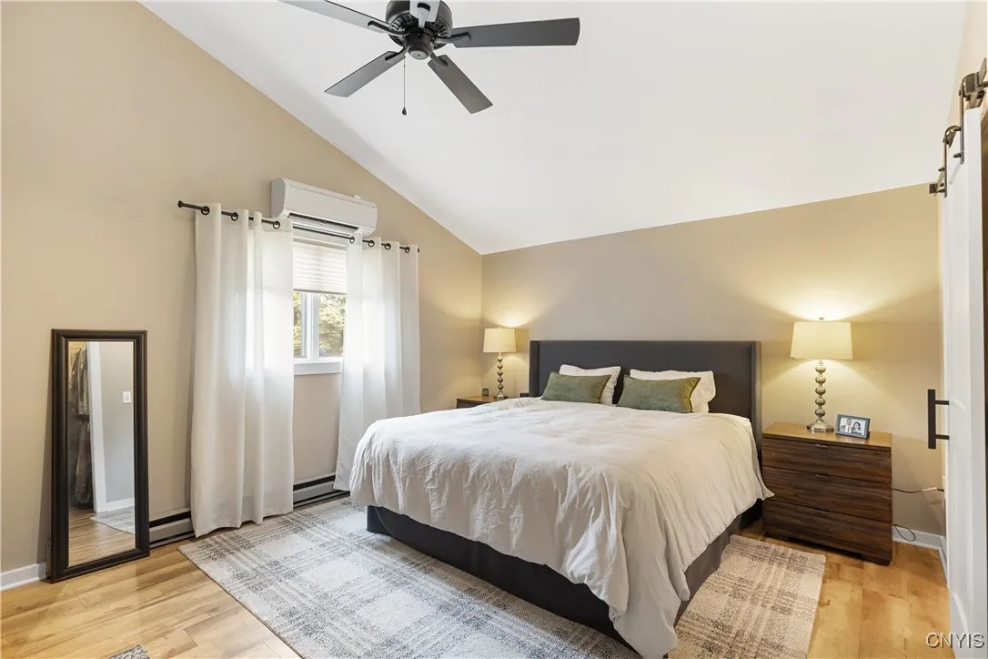 Primary bedroom with attached full bath