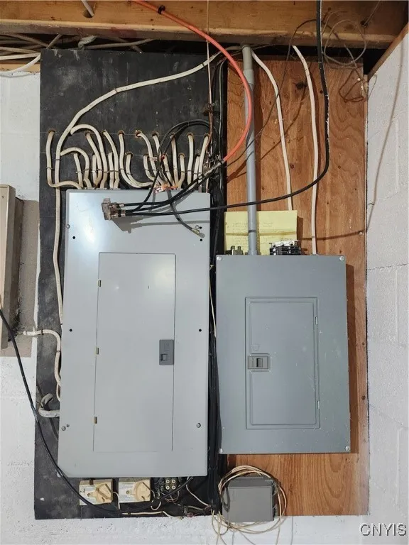 Upgraded electrical plus sub-box panel for garage