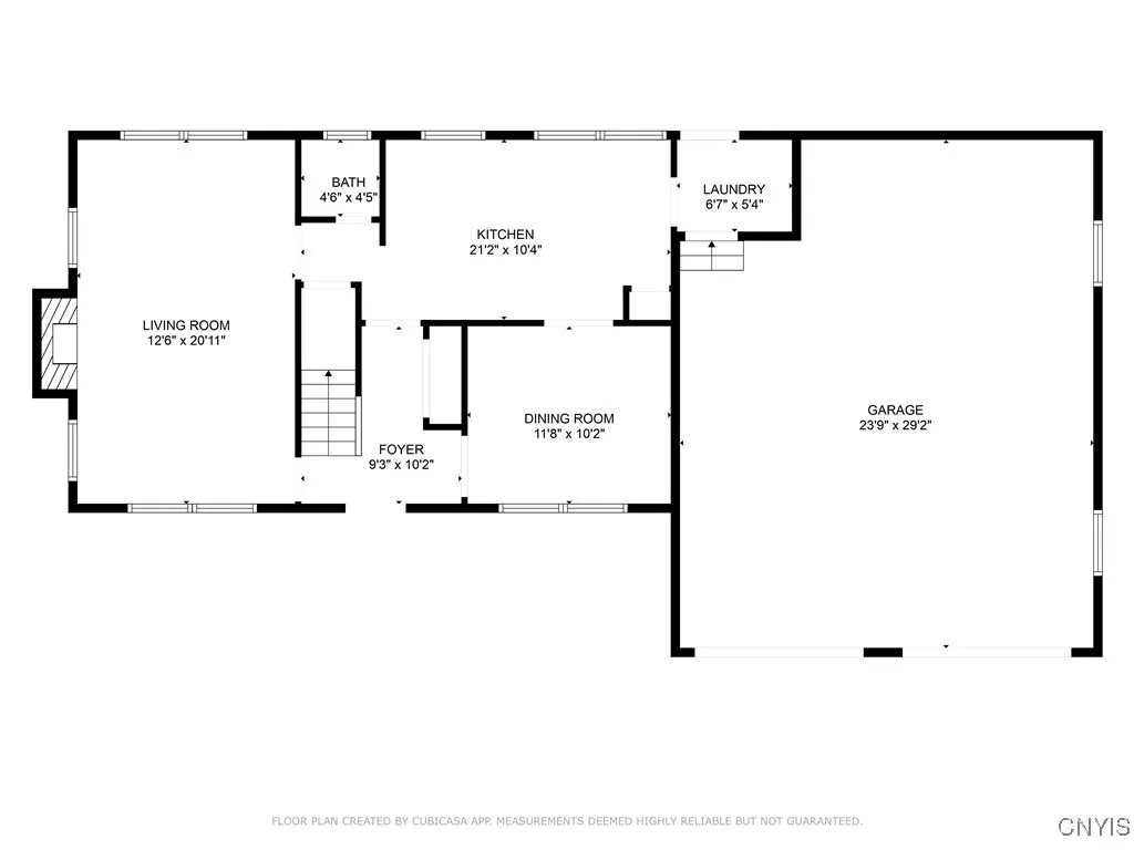 1st floor layout
