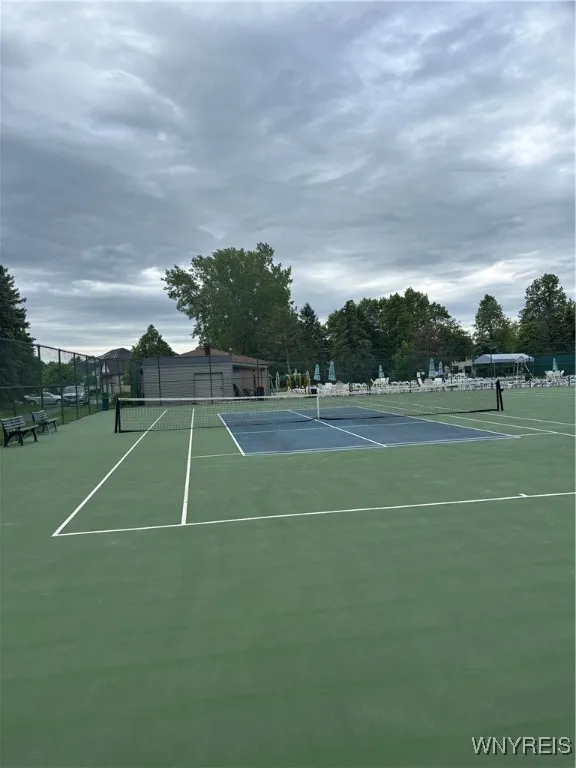 Tennis court.