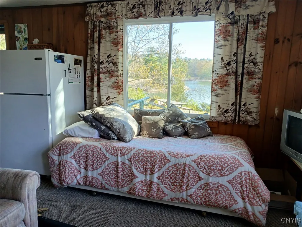 Open main room with River views