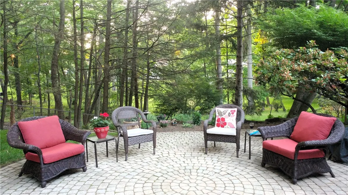 A quick look at the patio...don't worry...we'll be back!