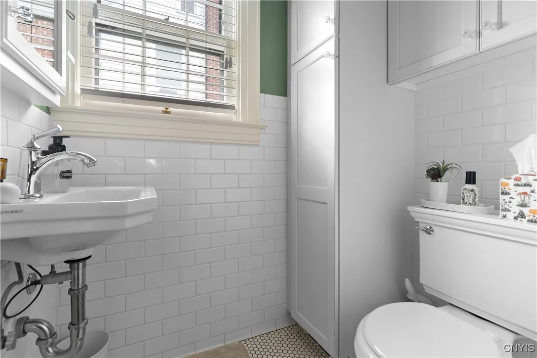 1st floor half bath