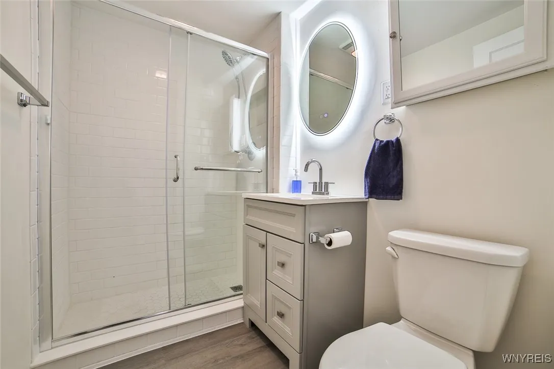 Beautiful new bath.