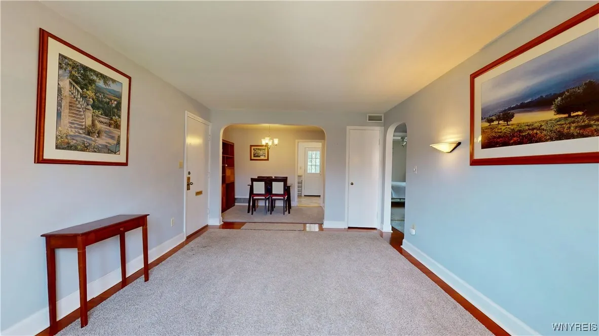 Looking toward the kitchen