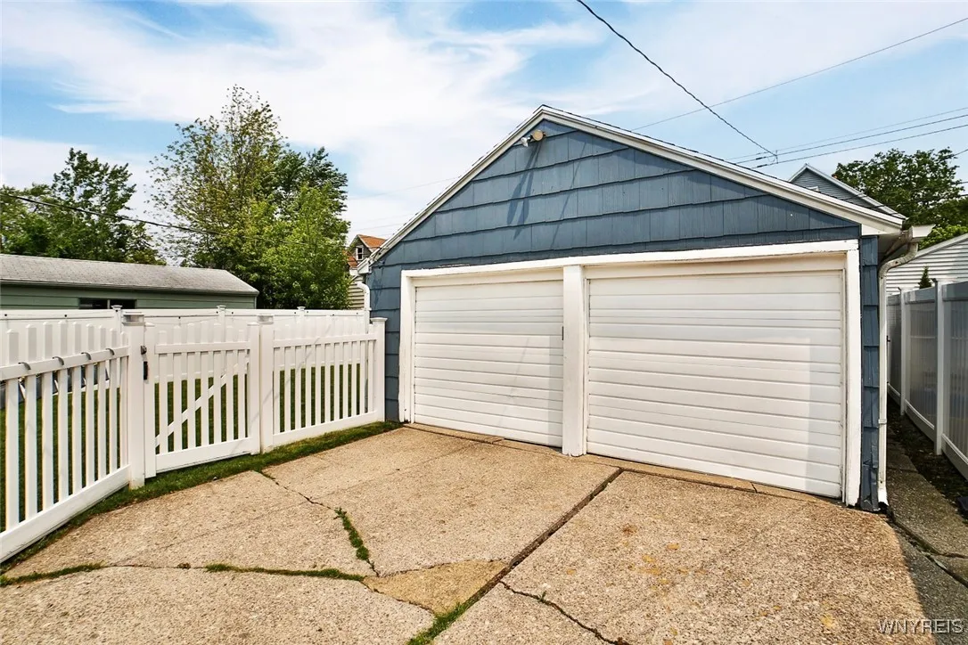 2 full car garage with electric openers on both doors