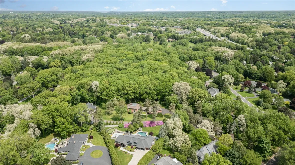 Aerial views of the property and surrounding land.