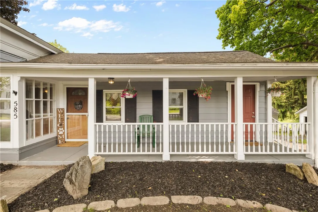 Main bedroom has an exterior entrance!