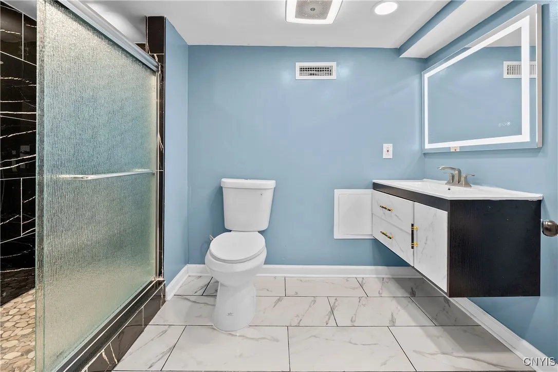 Brand new full bathroom