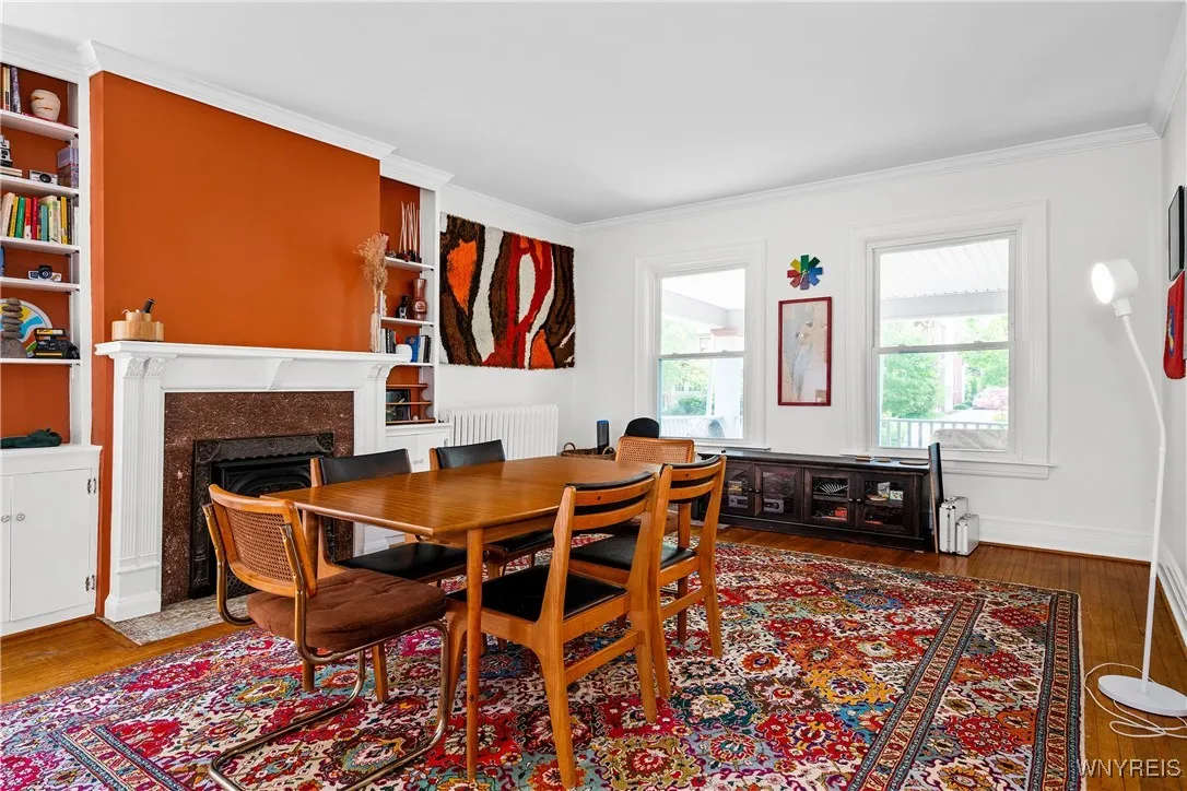 First floor apartment dining room