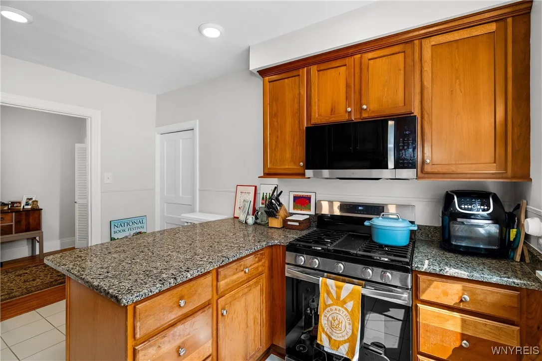 Second floor apartment kitchen