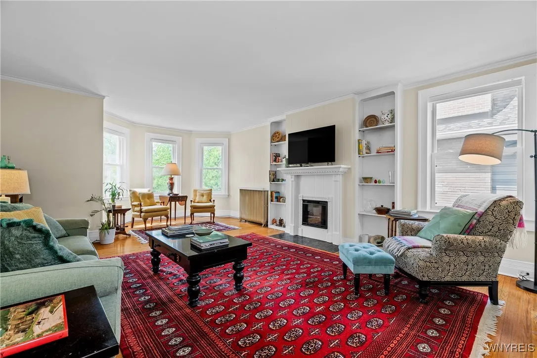 Second floor apartment living room