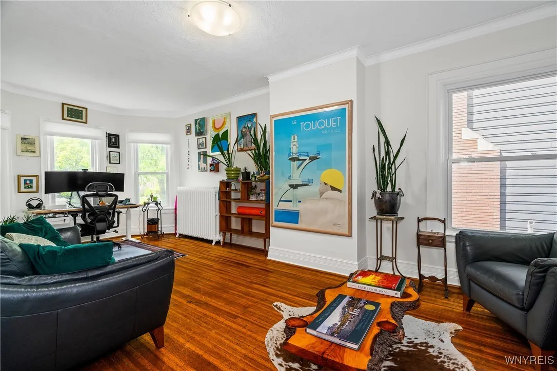 First floor apartment living room