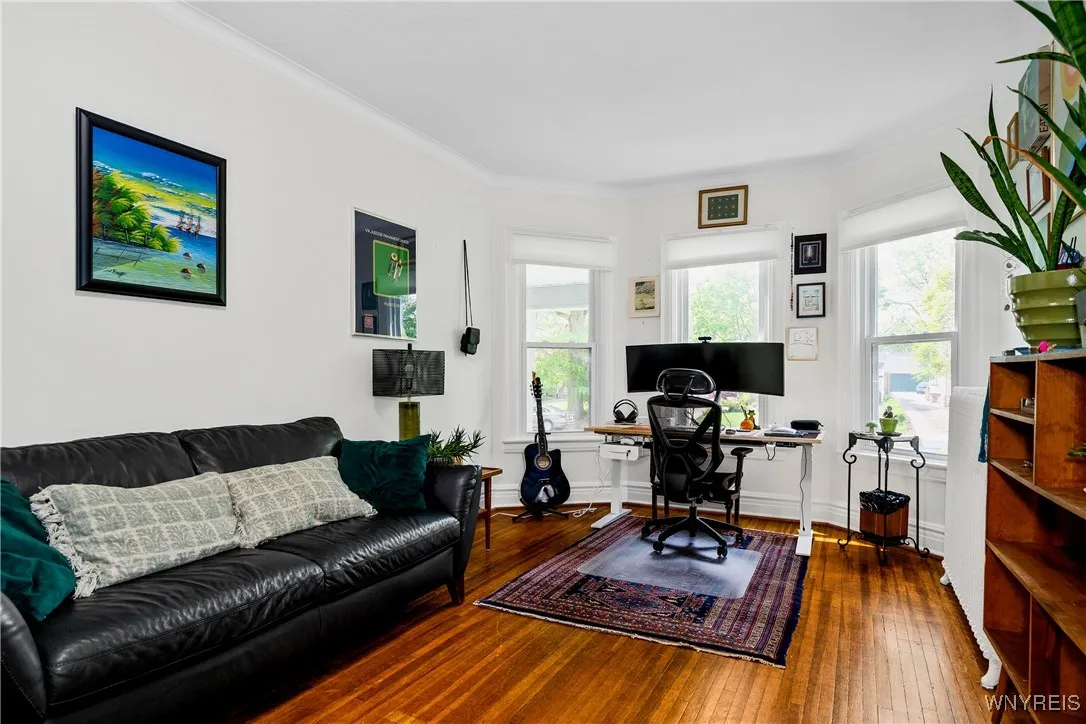 First floor apartment living room