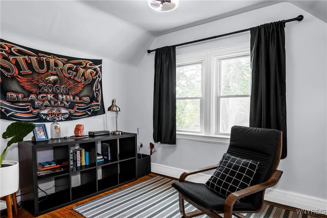 Third floor apartment living room