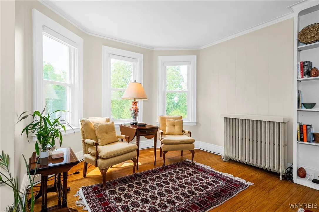 Second floor apartment living room