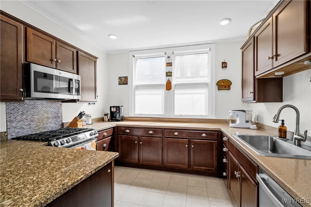 First floor apartment kitchen