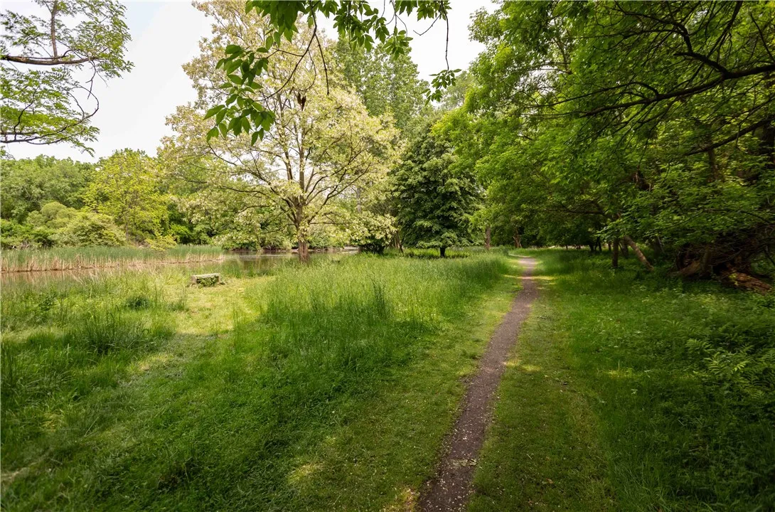 Walking Path to Canal and Fairport Village.