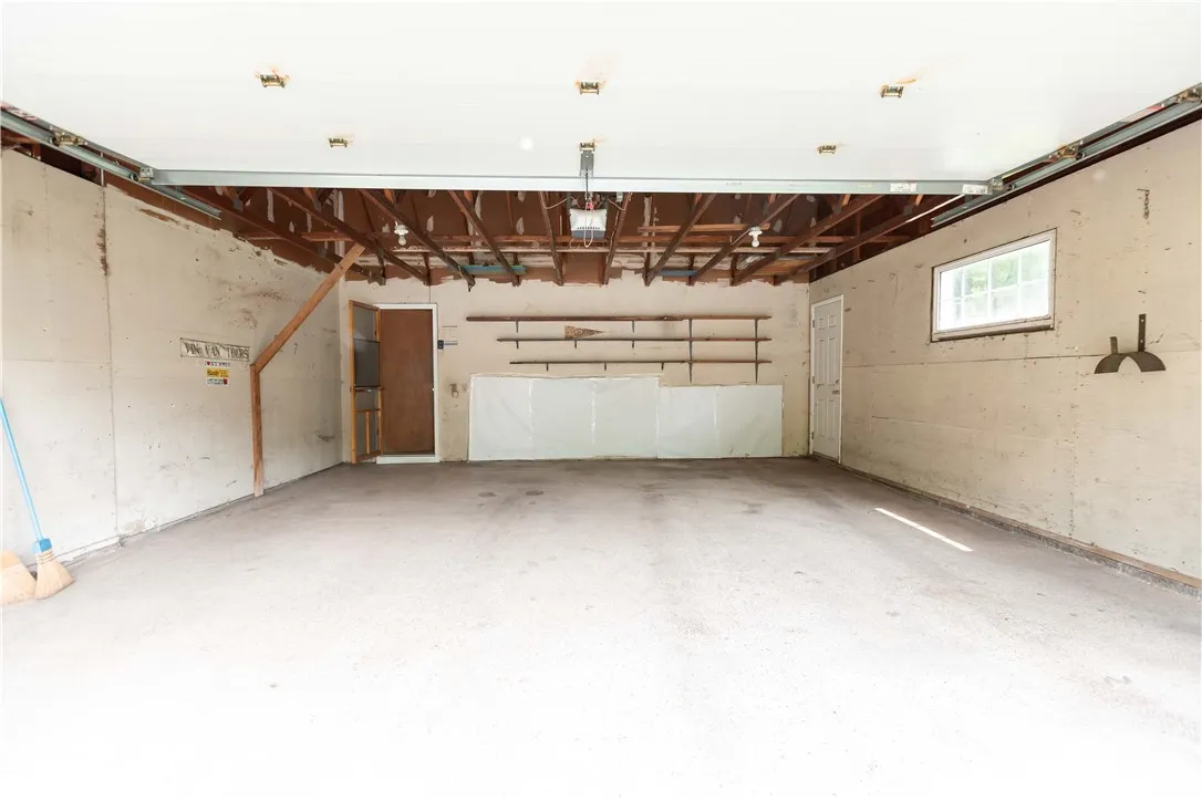 2 car attached garage