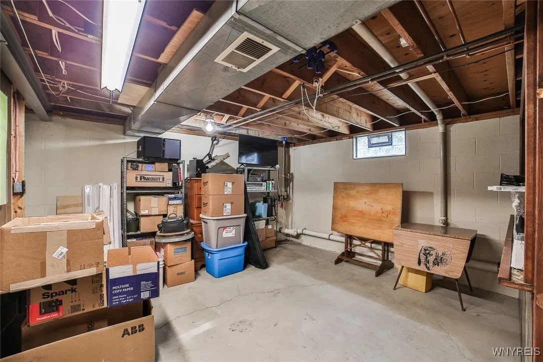 Basement-added living space potential!