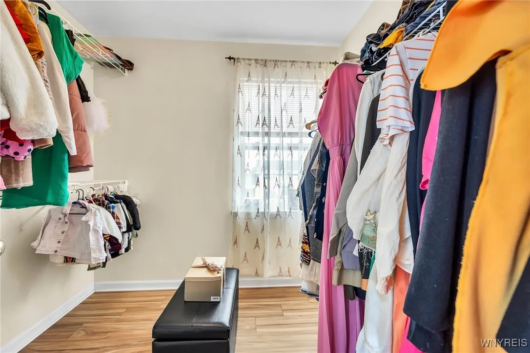 Primary walk-in closet