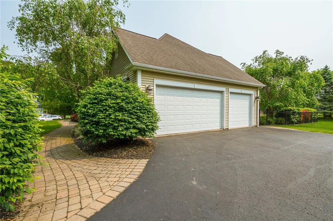 3 car garage with attic space