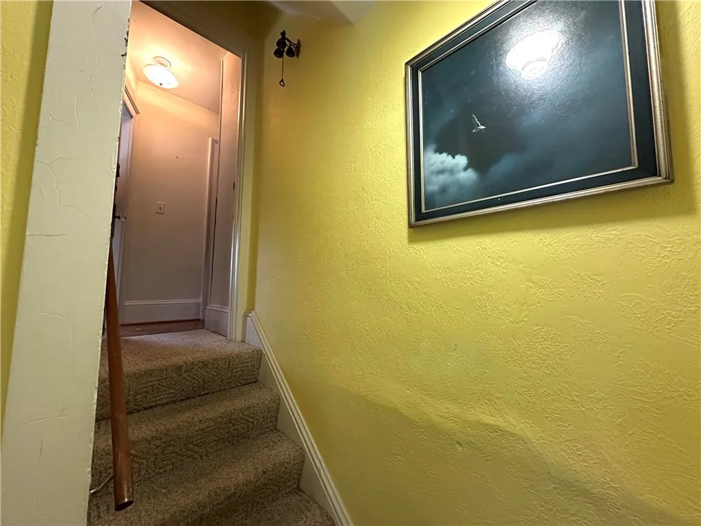 Entrance to upstairs apartment
