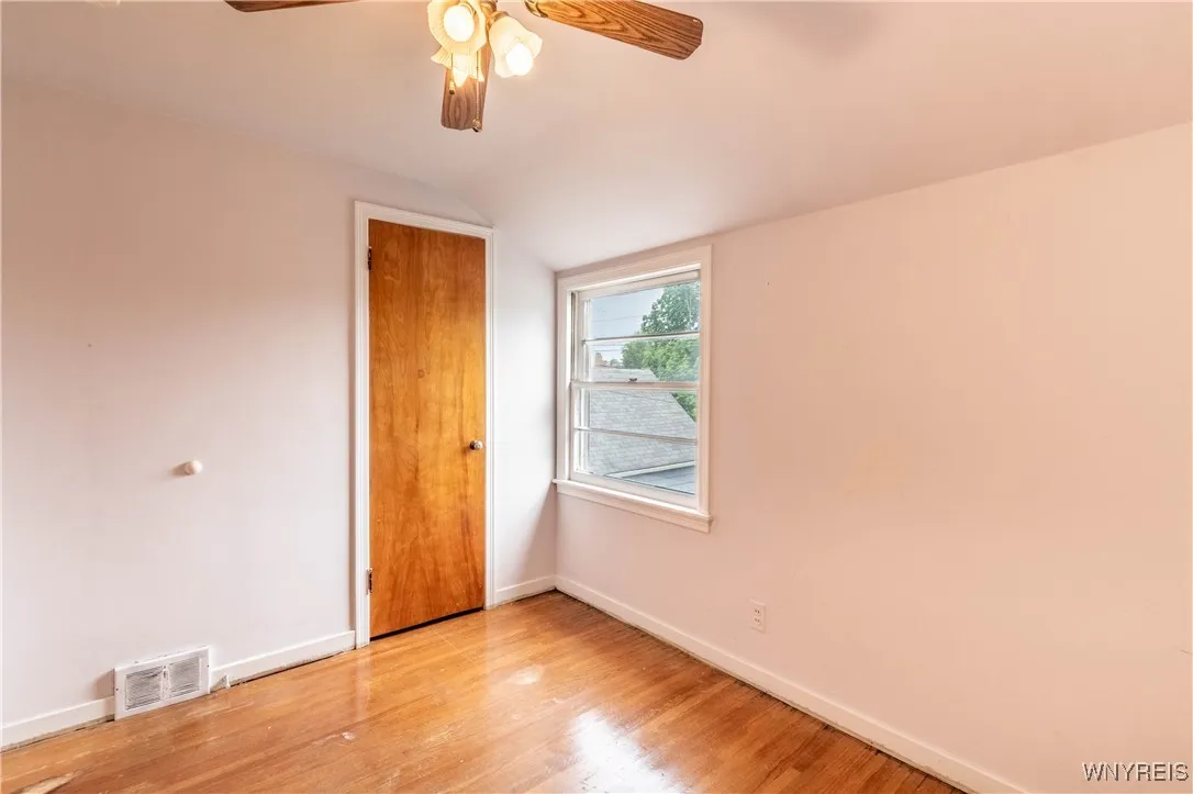 BR 3 - closet and window over back yard