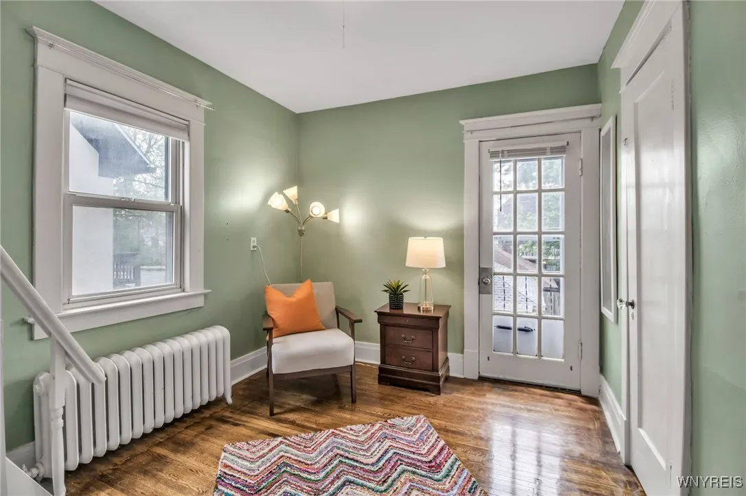 Third Bedroom with French door to Balcony...