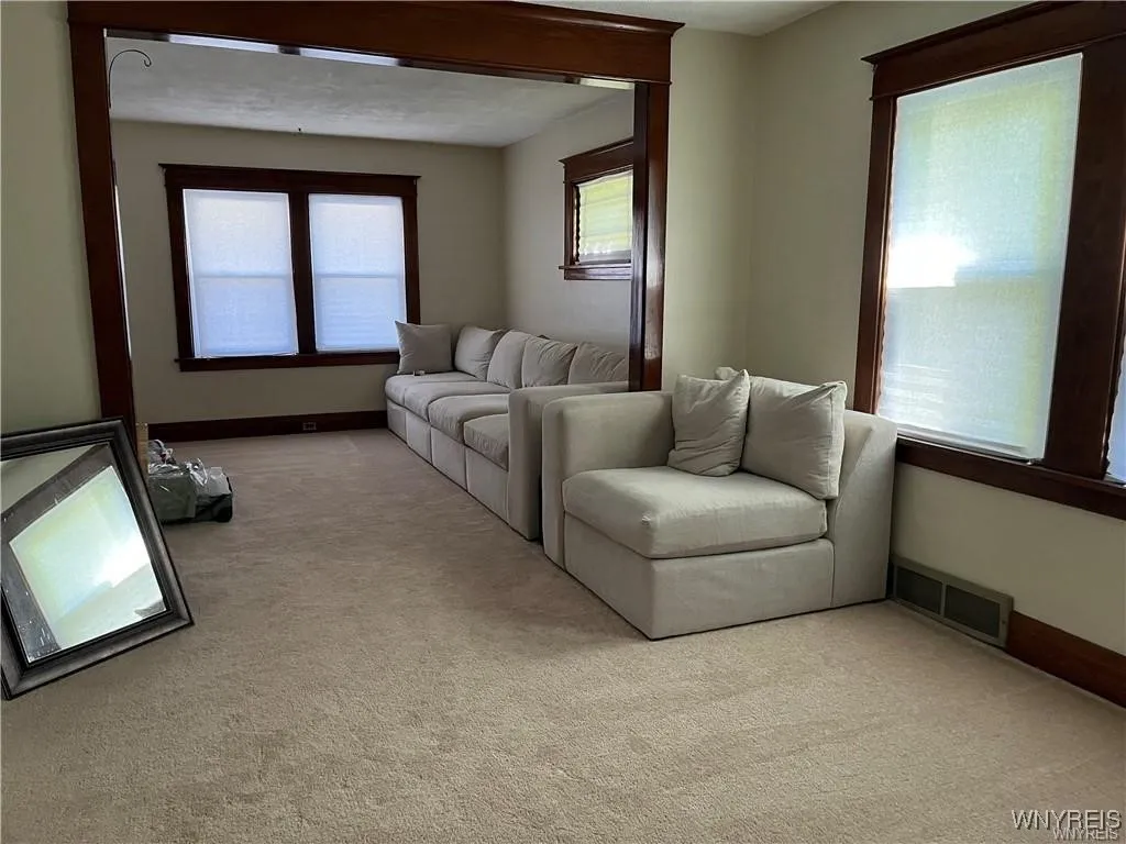 Lower Dining room and Living room