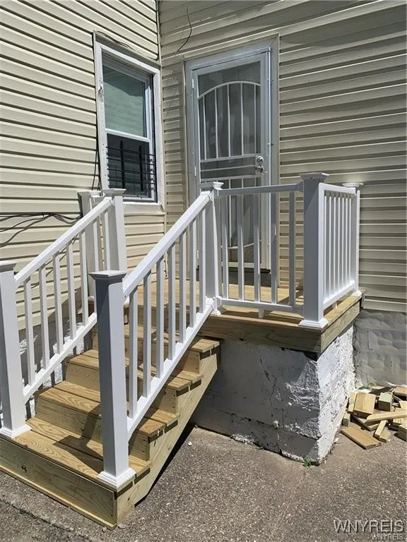 Newer back porch in 2024