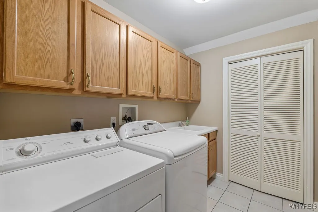 Second floor laundry