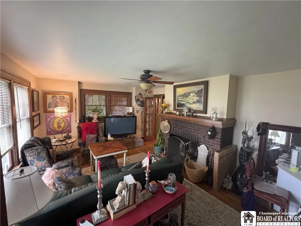 Entering the living room